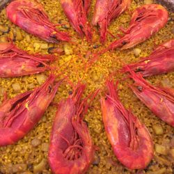 Paella de Rojos arroceria maribel