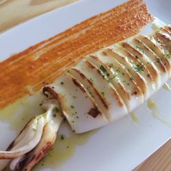 calamar plancha arroceria maribel